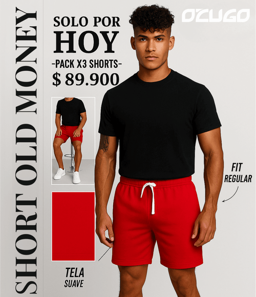 OFERTA: PANTALONETA "OLD MONEY" Pack X 3
